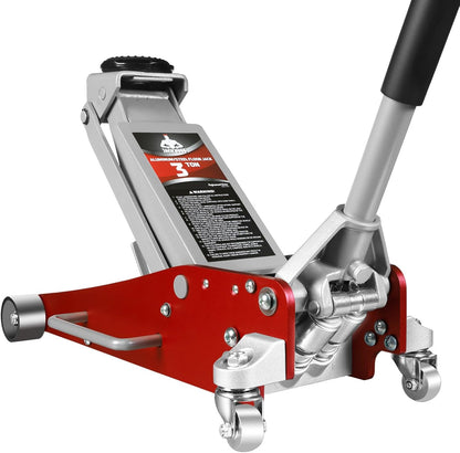 ZARECI™ 3-Ton Ultra-Low Profile Hydraulic Floor Jack